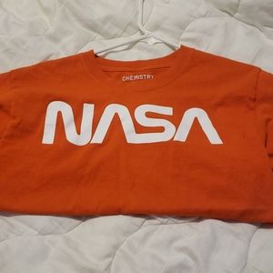 Orange NASA t shirt